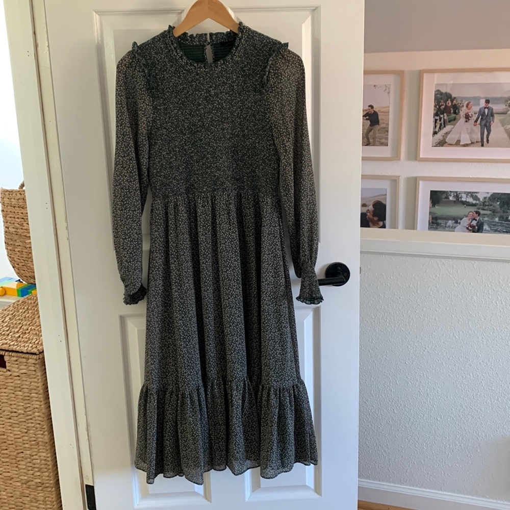 Hatch Lana Maternity Drees, green Sz 2